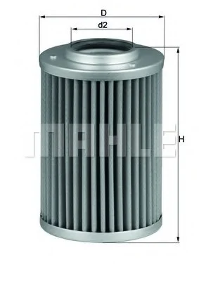 Фільтр масляний MAHLE / KNECHT HX40 (фото 1)