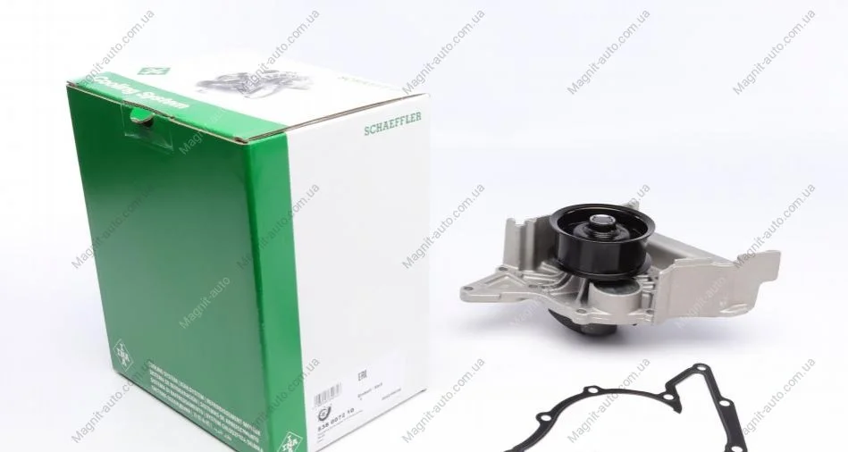 Насос охолоджуючої рідини, з ущільненням AUDI 100 C4, 80 B4, A6 C4, A8 D2, CABRIOLET B3, COUPE B3 2.6/2.8 12.90-08.00 INA 538 0072 10 (фото 1)