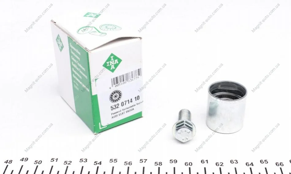 Ролик ведущий MB VW A6 1.8T 97-05 (пр-во Ina) INA 532 0714 10 (фото 1)