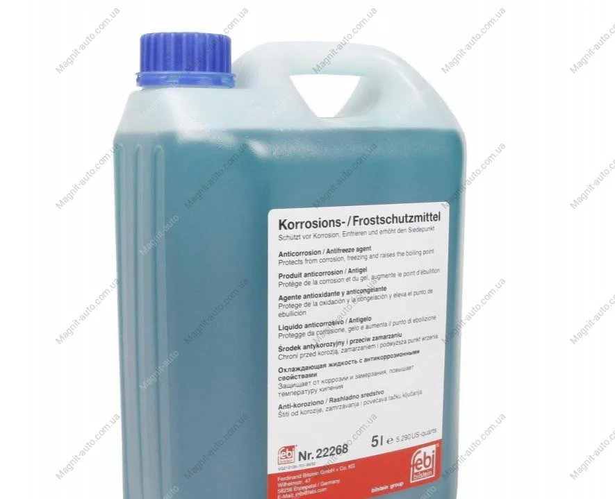 Антифриз, синий 5L FEBI BILSTEIN 22268 (фото 1)