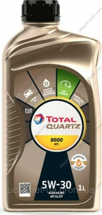 Масло моторное Total Quartz 9000 Future NFC 5W-30 (1 л) TOTAL 171839 (фото 1)