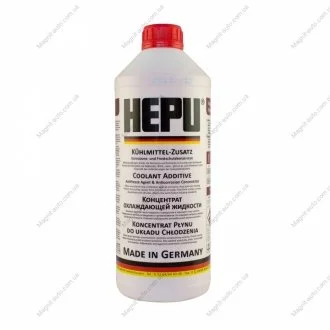 Антифриз RED G12 (-80C) (Канистра 1,5л) HEPU P999-G12