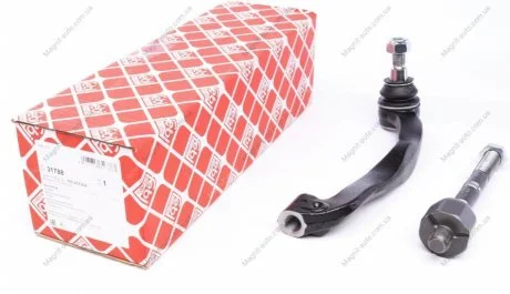 Тяга кермова з наконечником права, комплект FEBI BILSTEIN 31788