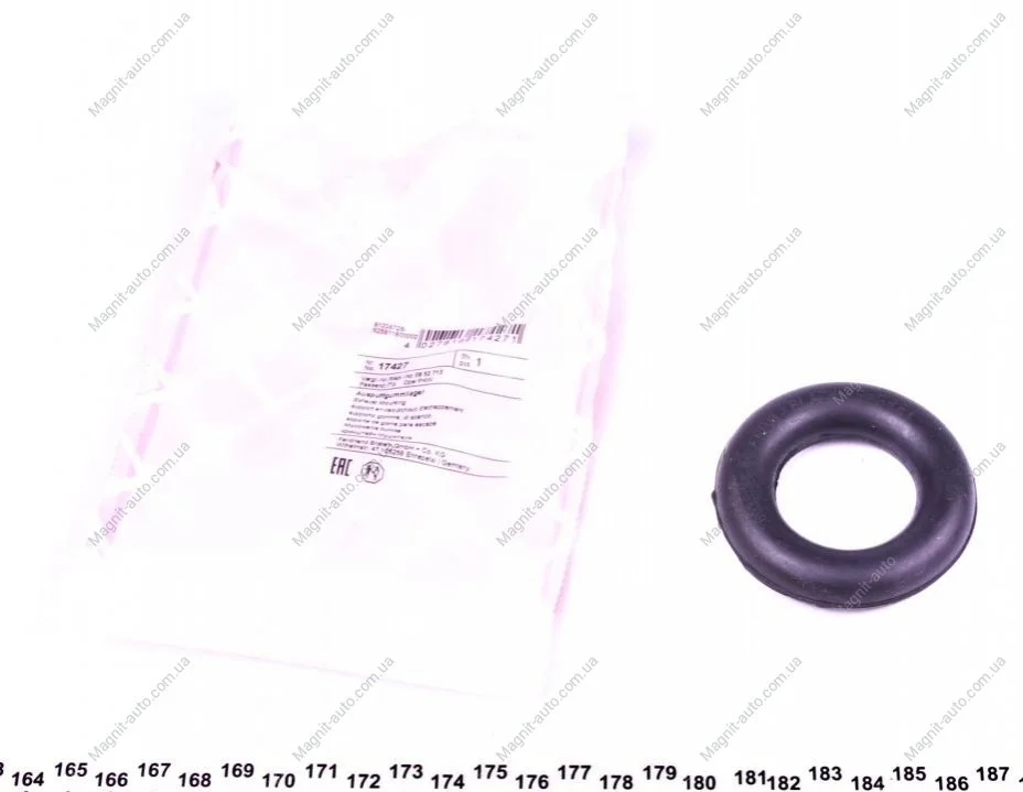 Кронштейн глушника DAEWOO,OPEL (вироб-во Febi) FEBI BILSTEIN 17427 (фото 1)
