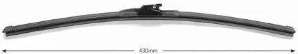 Щітка склоочисника безкаркасна 430мм Flex Beam Blade TRICO Trico FX430 (фото 1)
