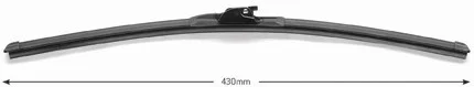 Щітка склоочисника безкаркасна 430мм Flex Beam Blade TRICO Trico FX430