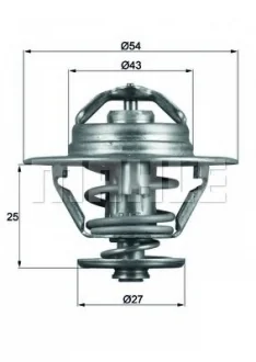 Термостат FIAT; OPEL; RENAULT (Mahle) MAHLE / KNECHT TX 93 79 D