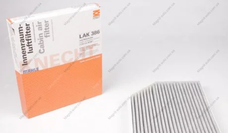 Фильтр салона угольный (Knecht-Mahle) MAHLE / KNECHT LAK386