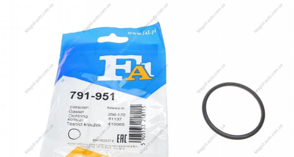 Уплотнительное кольцо, труба выхлопного газа Fischer Automotive One (FA1) 791-951 (фото 1)