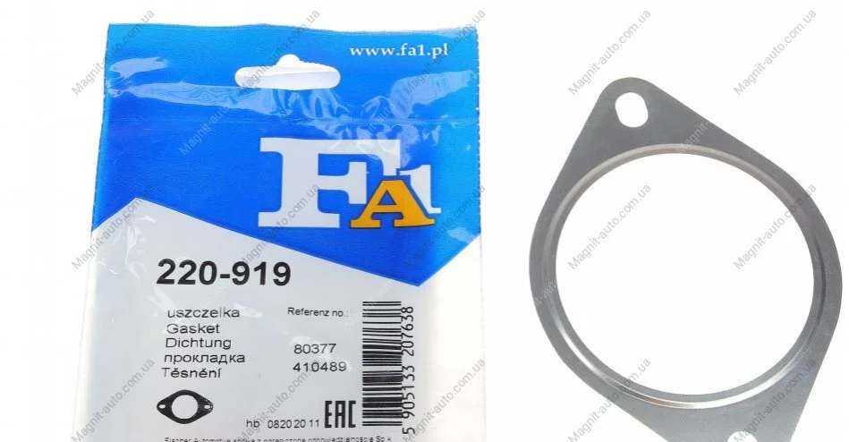 Прокладки до системи випуска відпрацьованих газів Fischer Automotive One (FA1) 220-919 (фото 1)