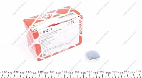 Заглушка блока VAG/OPEL d 26mm (FEBI) FEBI BILSTEIN 03201