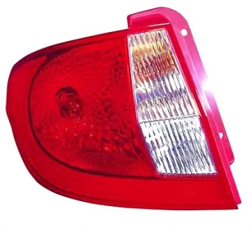 Ліхтар задній L, (червоний, повор=білий) HYUNDAI GETZ (TB) \'05-\'10 (P21/5W, PY21W, W16W) DEPO 221-1936L-UE