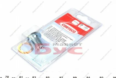 Пробка слива масла FIAT JTD CORTECO 220126S