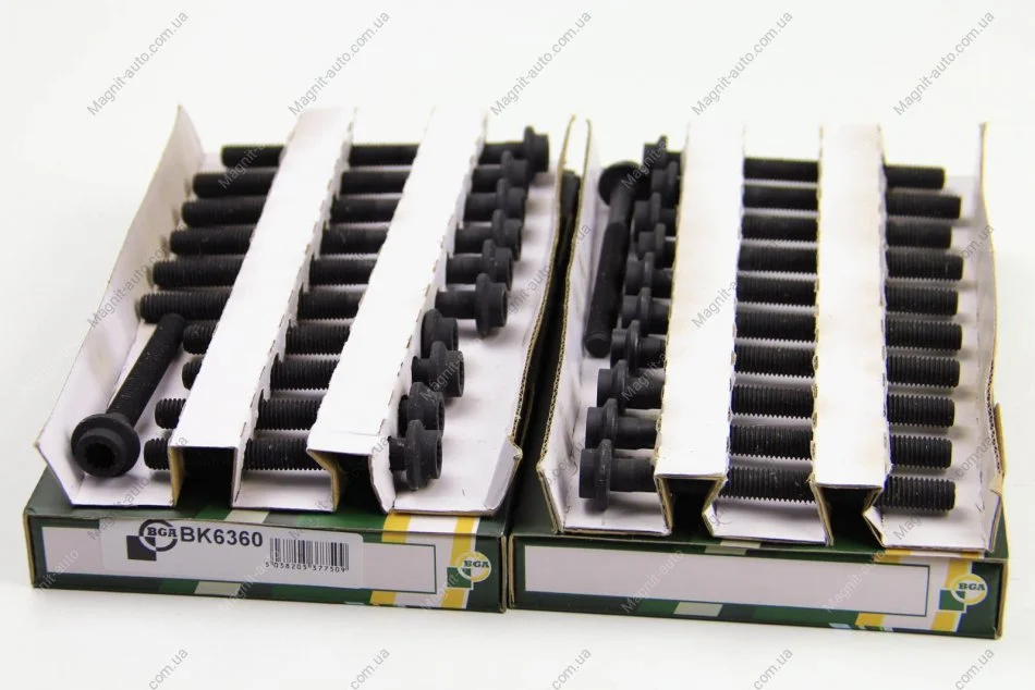 Комплект болтів двигуна з фігурною головкою BGA BK6360 (фото 1)