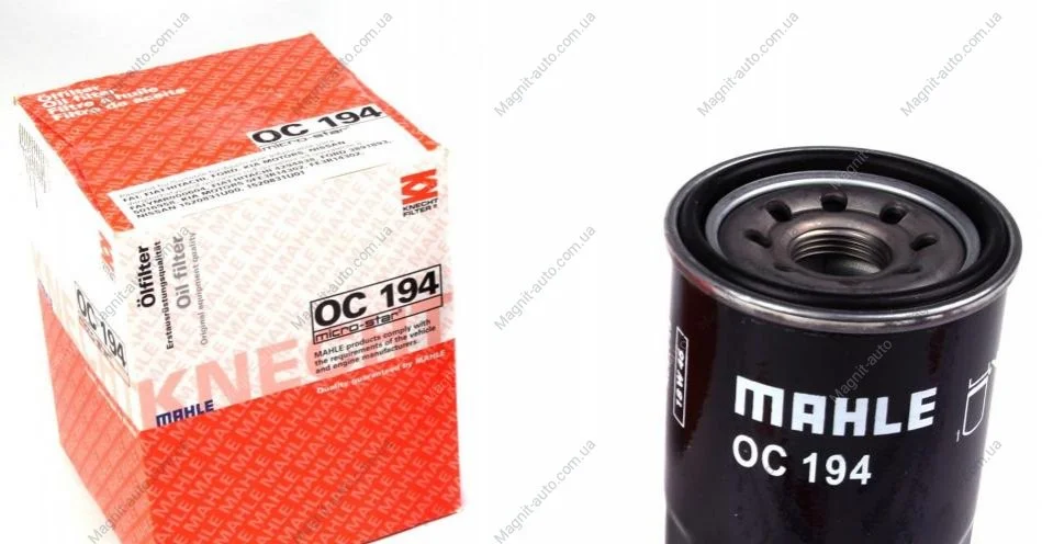 Фільтр масляний Mahle Mazda MAHLE / KNECHT OC194 (фото 1)