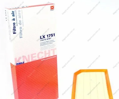 Фільтр повітряний MAHLE / KNECHT LX1751