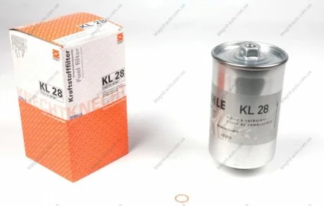 Фильтр топл. AUDI, VW (Knecht-Mahle) MAHLE / KNECHT KL28