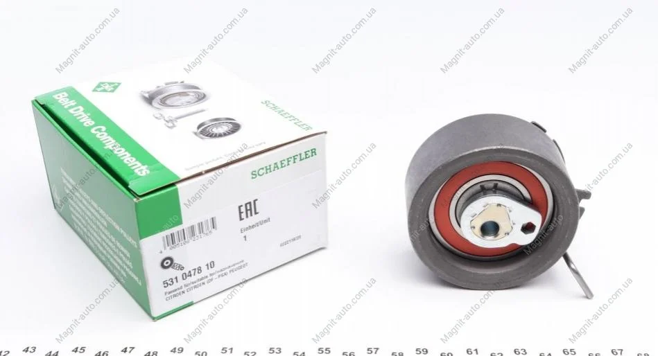Ролик натяжной CITROEN,PEUGEOT (пр-во Ina) INA 531 0478 10 (фото 1)