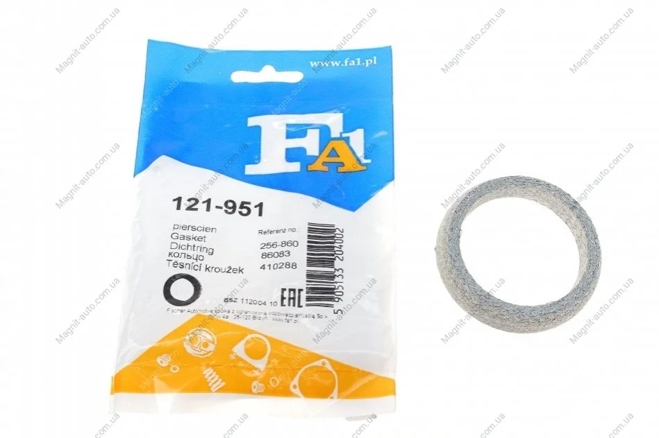 Прокладка глушника Fischer Automotive One (FA1) 121-951 (фото 1)