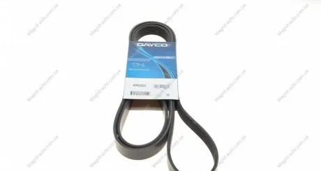 Ремінь генератора поліклиновий DAYCO 6PK2203