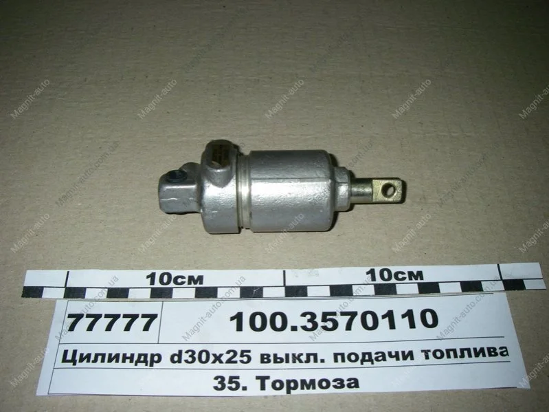 Цилиндр пневматический 30х25 (пр-во) ПААЗ 100.3570110 (фото 1)