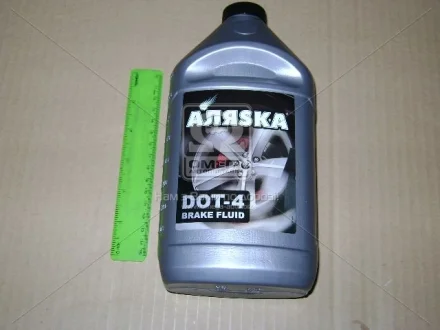 Жидкость торм. DOT4 (серебро) 750г АЛЯSКА 5438