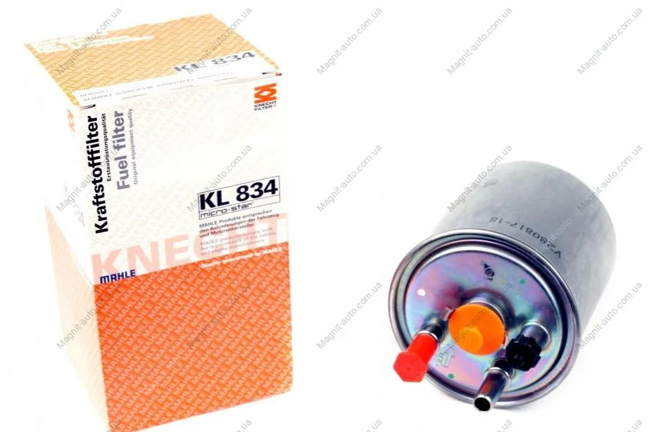 Фильтр топливный Mahle MAHLE / KNECHT KL834 (фото 1)