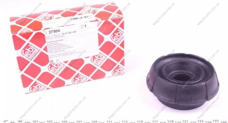 Опора амортизатора DACIA/RENAULT Dokker/Duster/Logan/Sandero "F "04>> FEBI BILSTEIN 27504