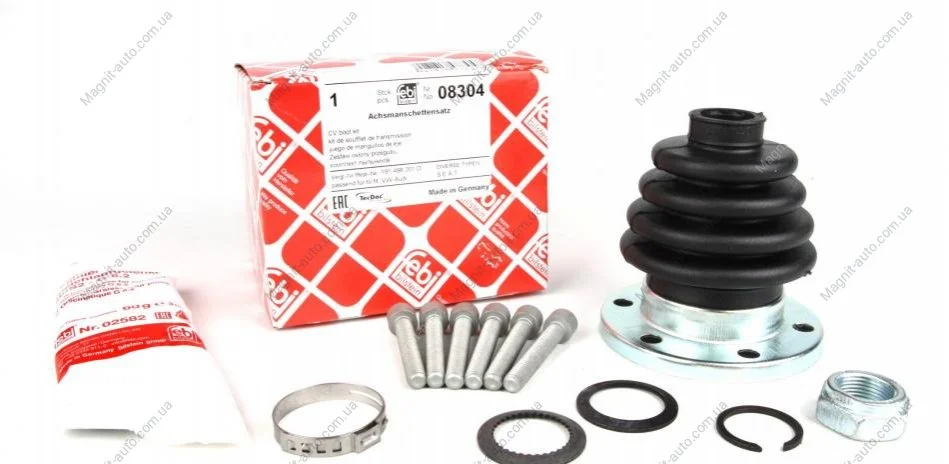 Комплект пильника VW Golf / VW Passat / Audi 80 FEBI BILSTEIN 08304 (фото 1)