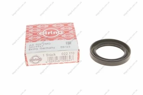 Сальник N MAZDA ZL 34X48X7 ELRING 022.170
