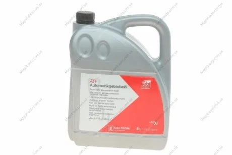 Масло трансмисионное АКПП G 060162A2 5л. FEBI BILSTEIN 39096