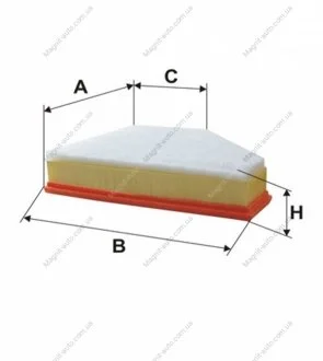 Фильтр воздуха BMW 1 (E81), 3 (E90, F30), X1 (E84) 2.0/3.0D 04-16 WIX FILTERS WA9601