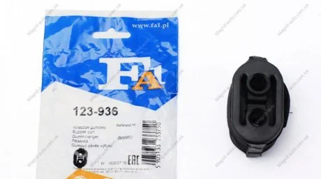 Кронштейн глушителя OPEL (Fischer) Fischer Automotive One (FA1) 123-936