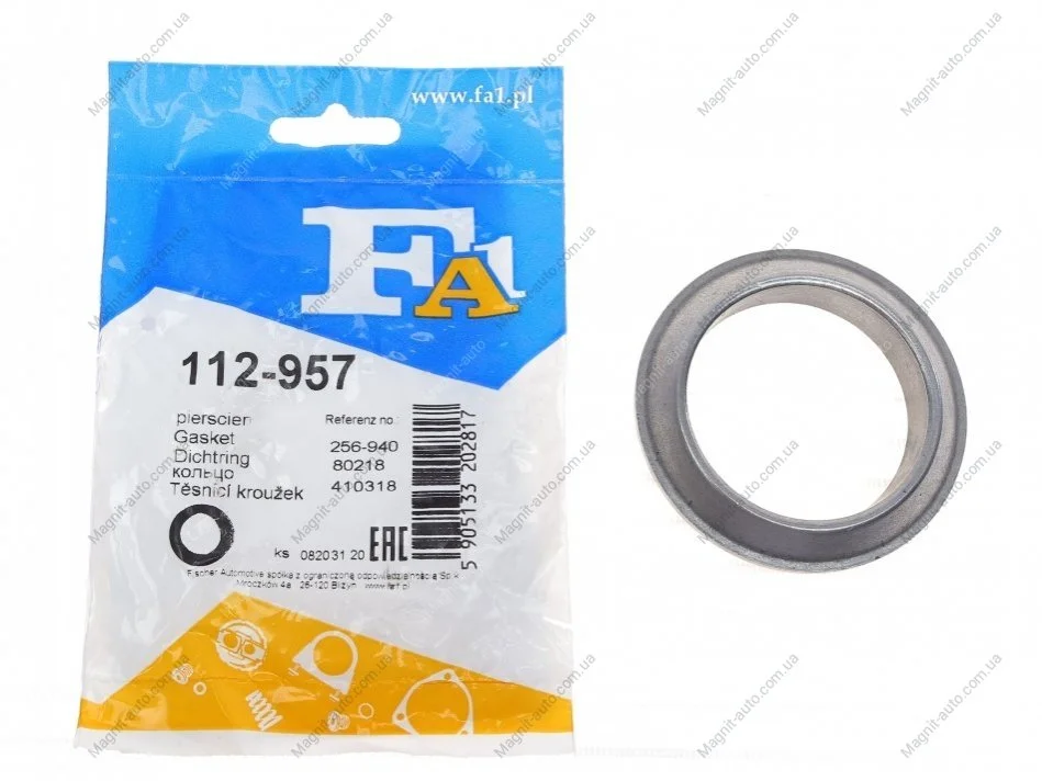 Прокладка вихлопної труби Fischer Automotive One (FA1) 112-957 (фото 1)