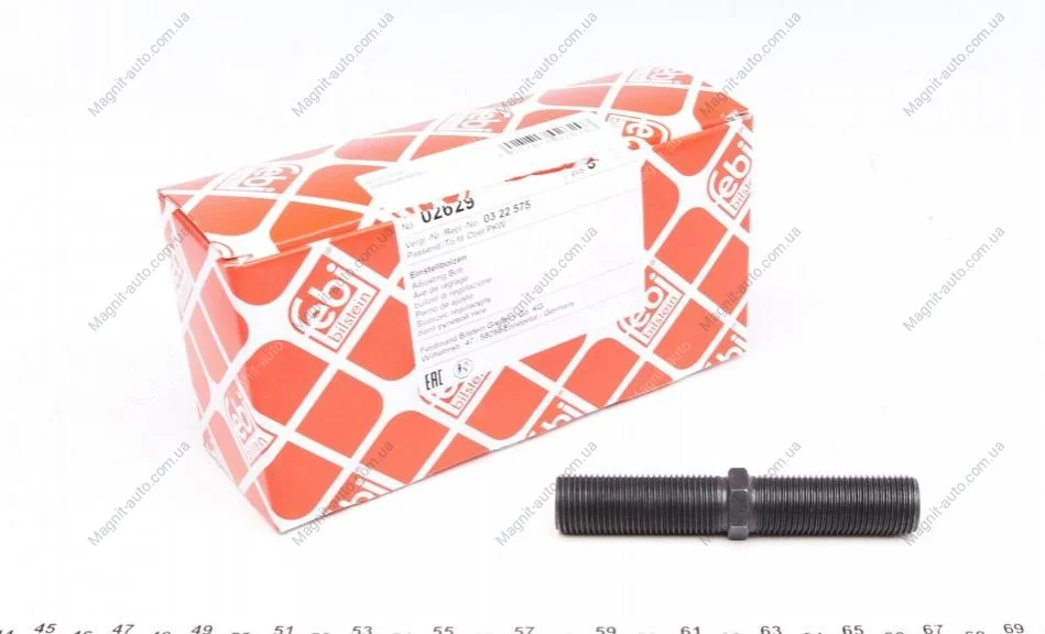 Болт FEBI BILSTEIN 02629 (фото 1)