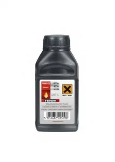 Гальмівна рідина DOT4 (0,25L) [сухість: 249°C, вологість: 158°C SAE 1350, ISO/DIN 4925 FERODO FBX025