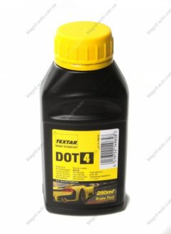 Тормозная жидкость 0.250л (DOT 4) TEXTAR 95002100