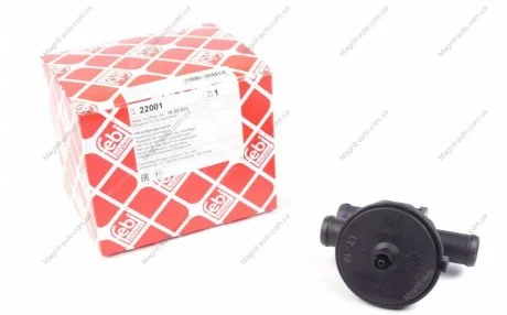 Кран радіатора опалювача салону, OPEL Astra F 92-98 FEBI BILSTEIN 22001