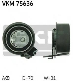 Ролик натяжной HYUNDAI, KIA SKF VKM 75636