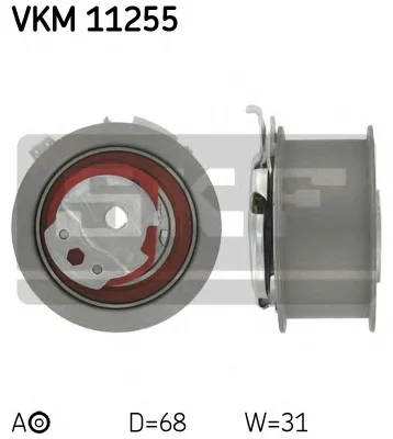 Натяжной ролик ремня ГРМ SKF VKM 11255 (фото 1)