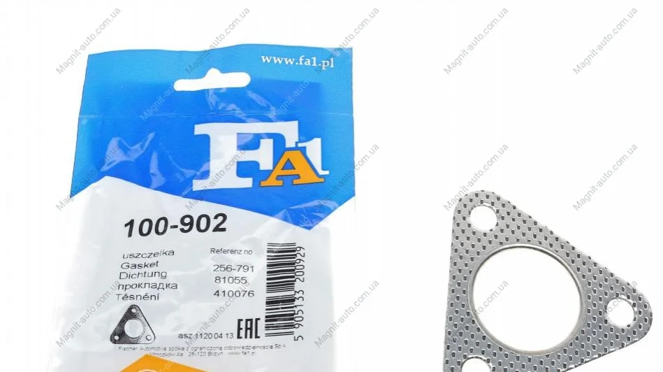 Прокладка выхлопной системы металлическая Fischer Automotive One (FA1) 100-902 (фото 1)