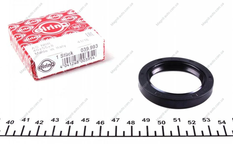Сальник вала двигуна ELRING 039.993 (фото 1)