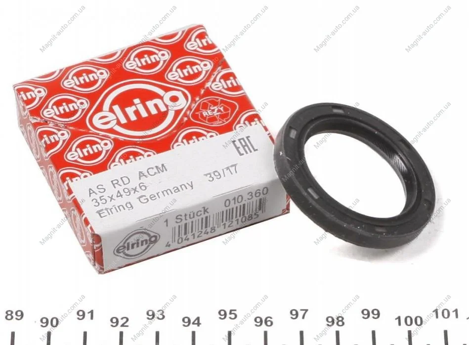 Сальник 35X49X6 TOYOTA ELRING 010.360 (фото 1)