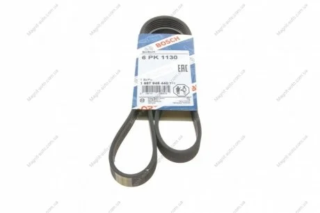 Ремень п-клиновой 6pk1130 BOSCH 1 987 948 440