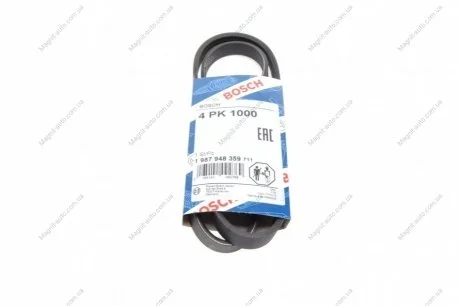 Поликлиновый ремень 4PK1000 BOSCH 1 987 948 359