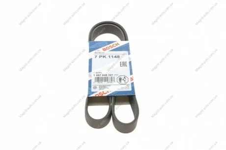 Ремень П-клиновый 7PK1148 BOSCH 1 987 948 321