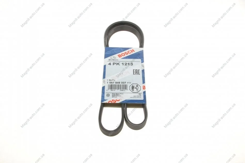 Ремень поликлиновый 4PK1213 BOSCH 1 987 946 007 (фото 1)