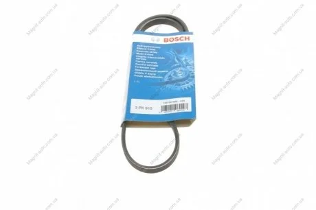 Ремінь П-клиновий 3PK915 BOSCH 1 987 947 886