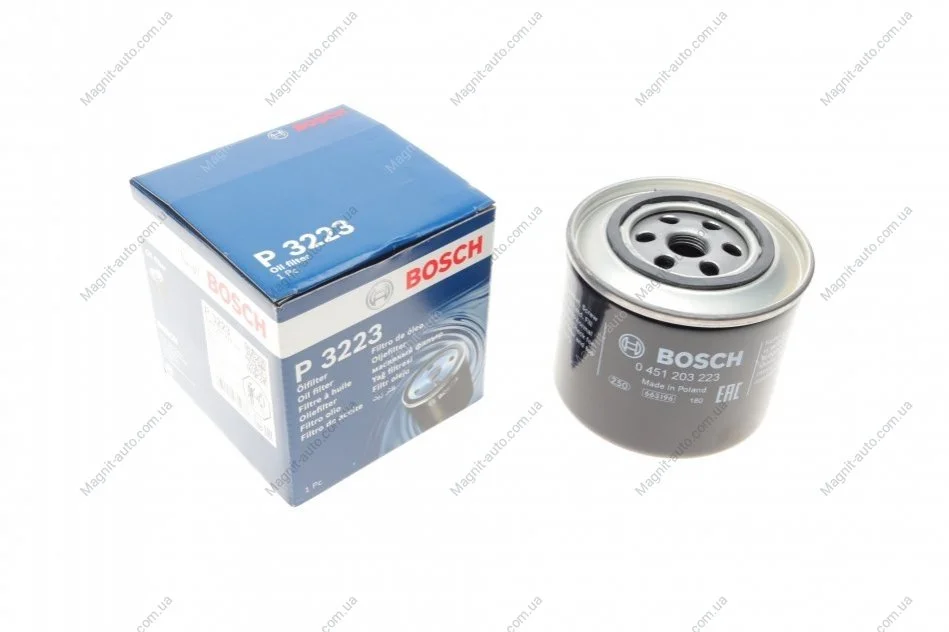 Фильтр масляный, 1.9D/TD 90-96 BOSCH 0451203223 (фото 1)