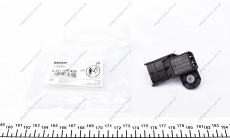 Датчик, давление наддува BOSCH 0 281 006 028